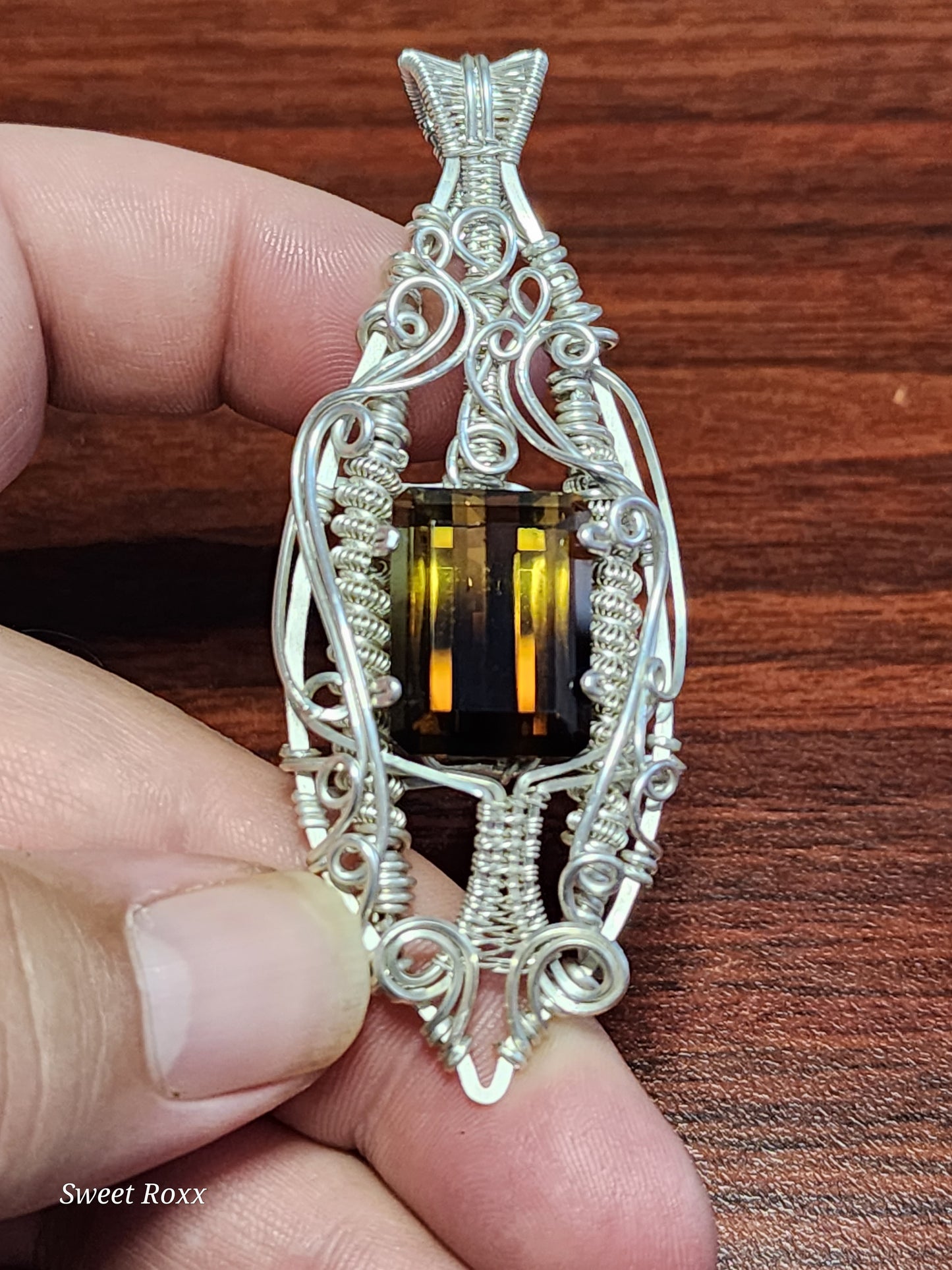 Root Beer Smokey Quartz Talisman