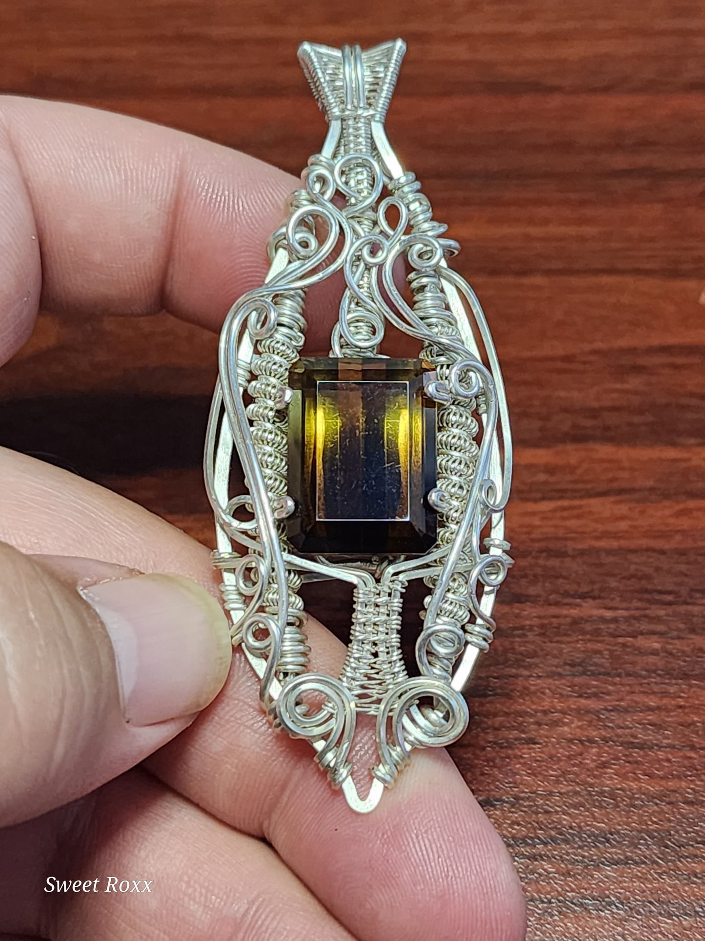 Root Beer Smokey Quartz Talisman