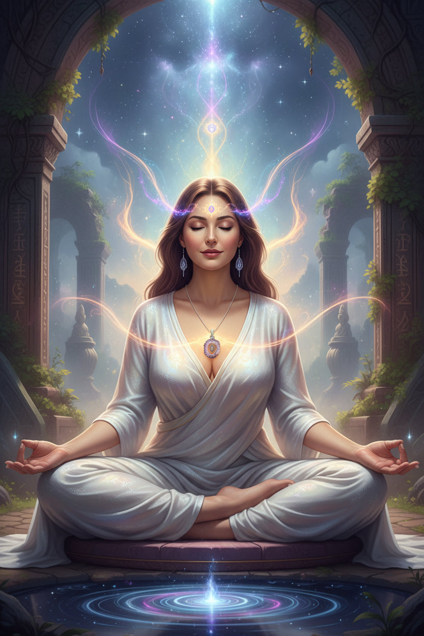 Amethyst Stalactite Tree Pendant