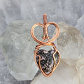 Rhodonite Heart Pendant