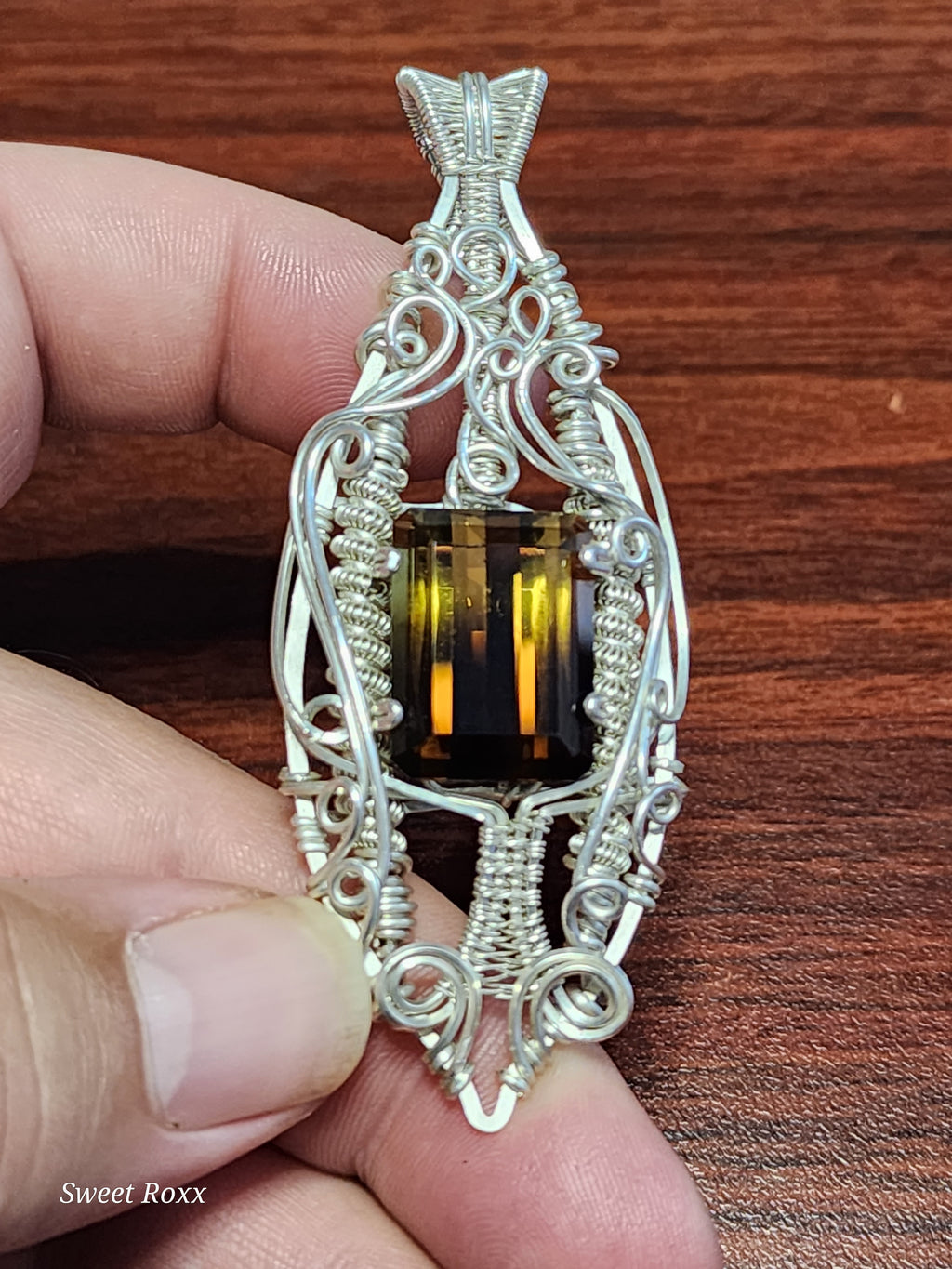 Root Beer Smokey Quartz Talisman