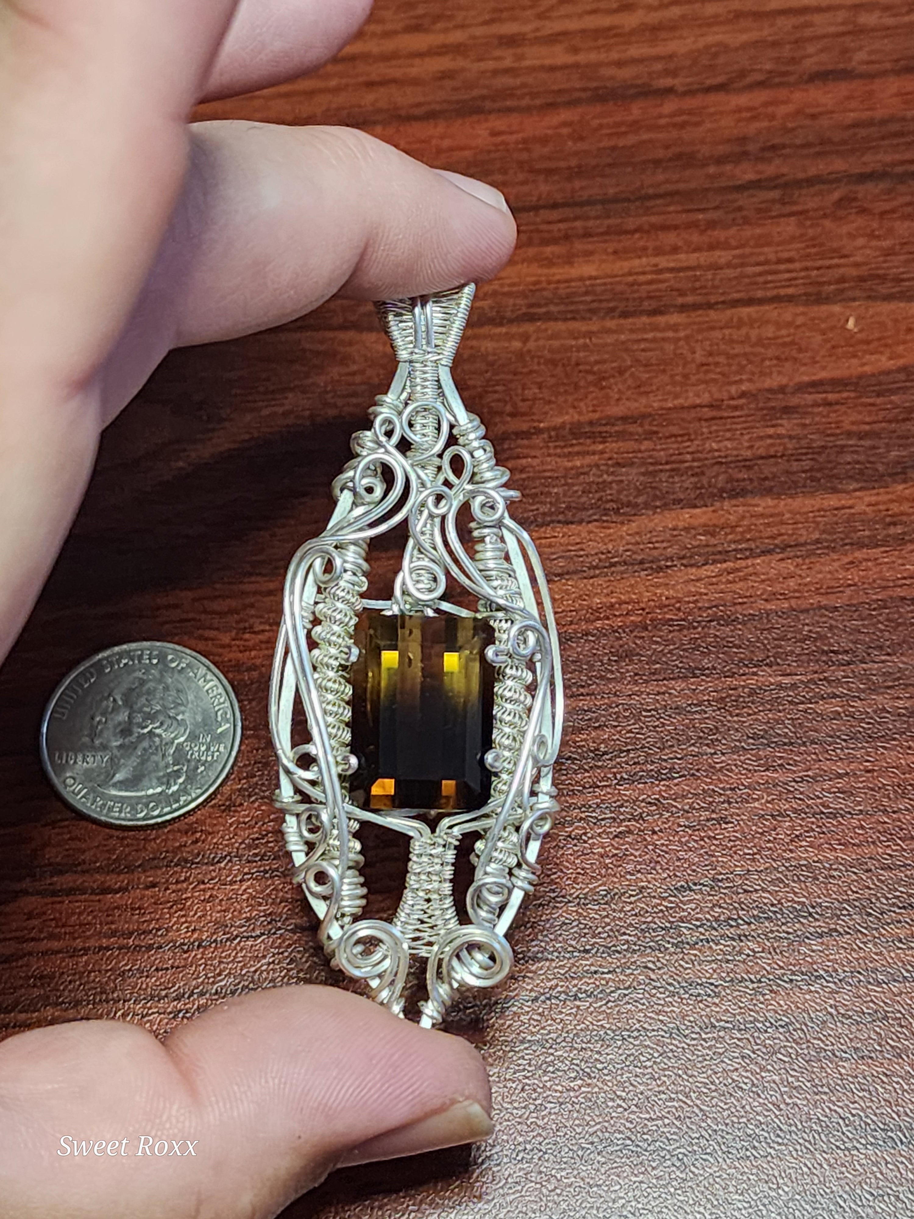 Root Beer Smokey Quartz Talisman