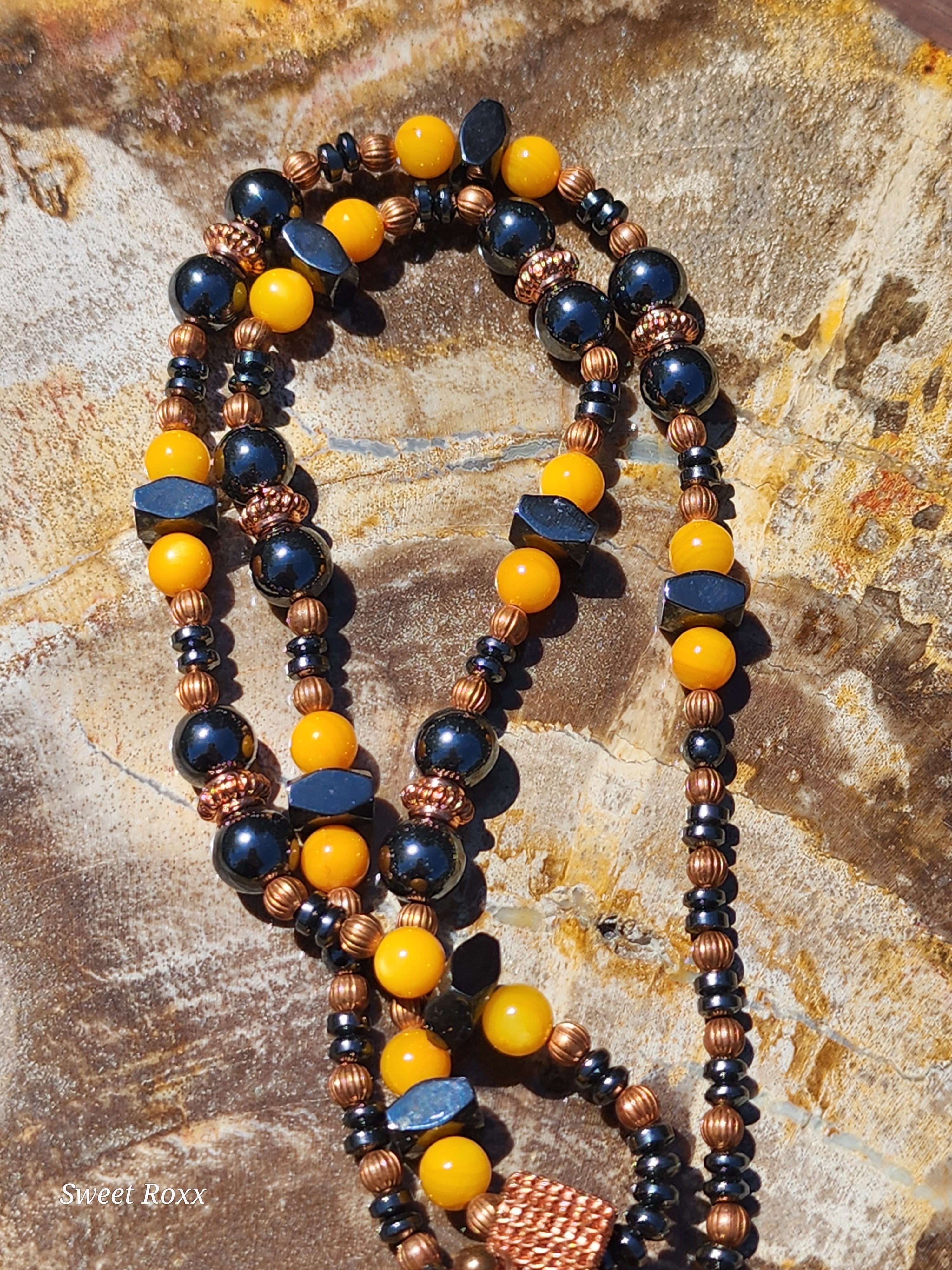 Halloween Agate Talisman