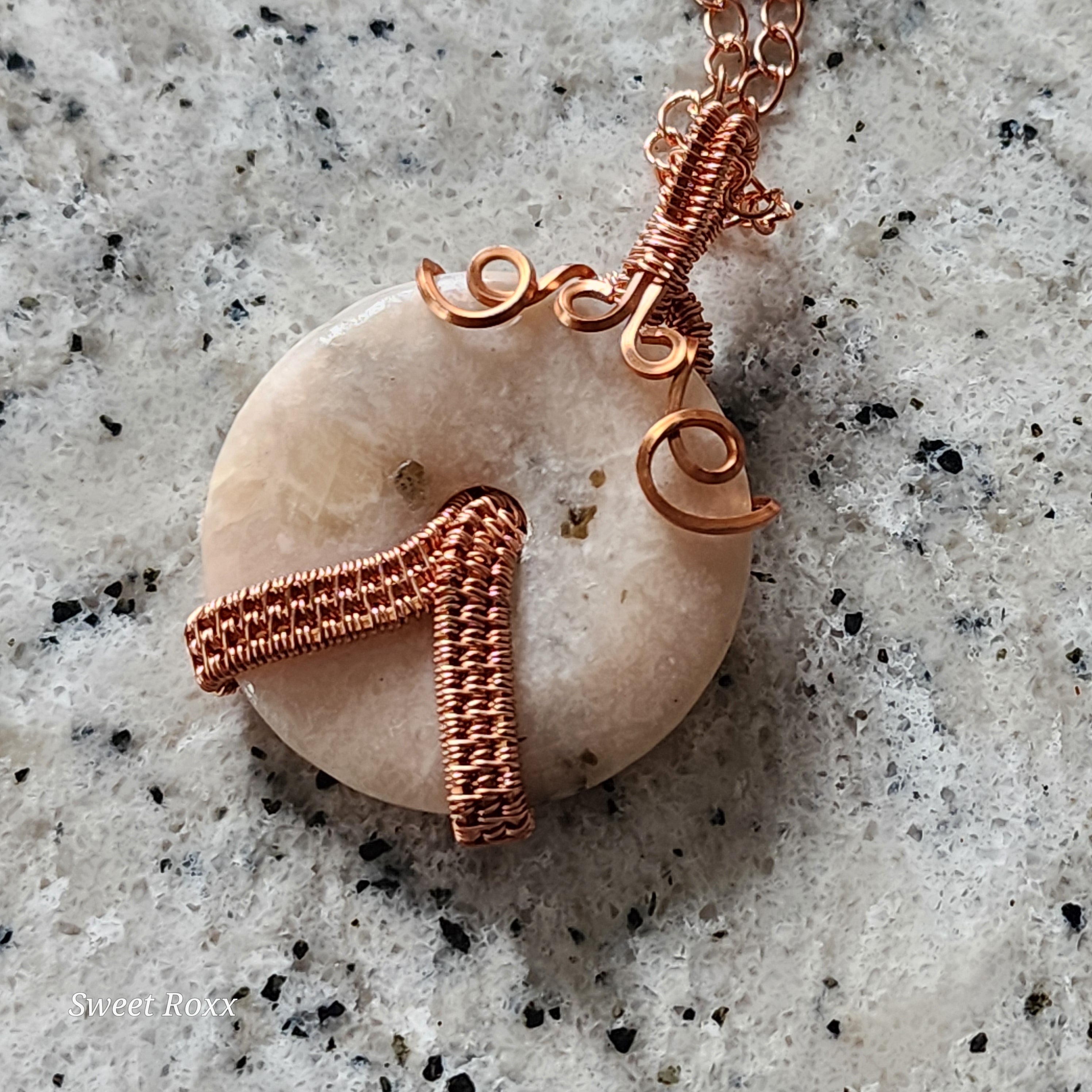 White Opal Medallion