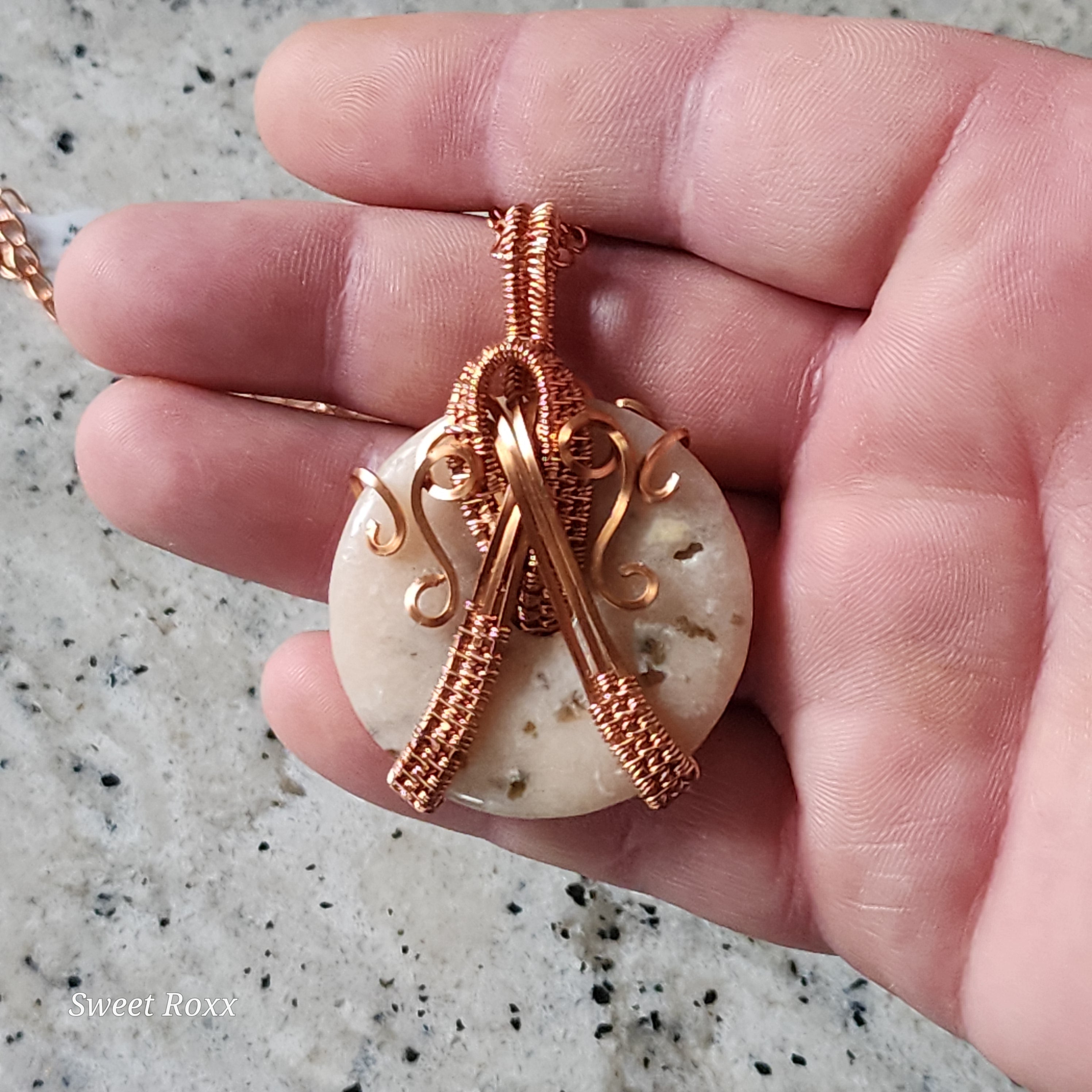 White Opal Medallion