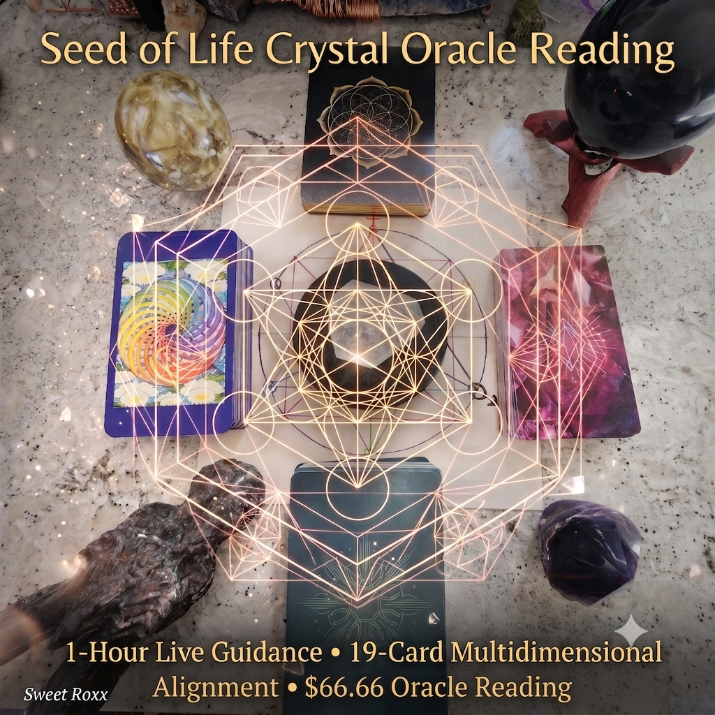 Seed of Life: Crystal Oracle Card Readings