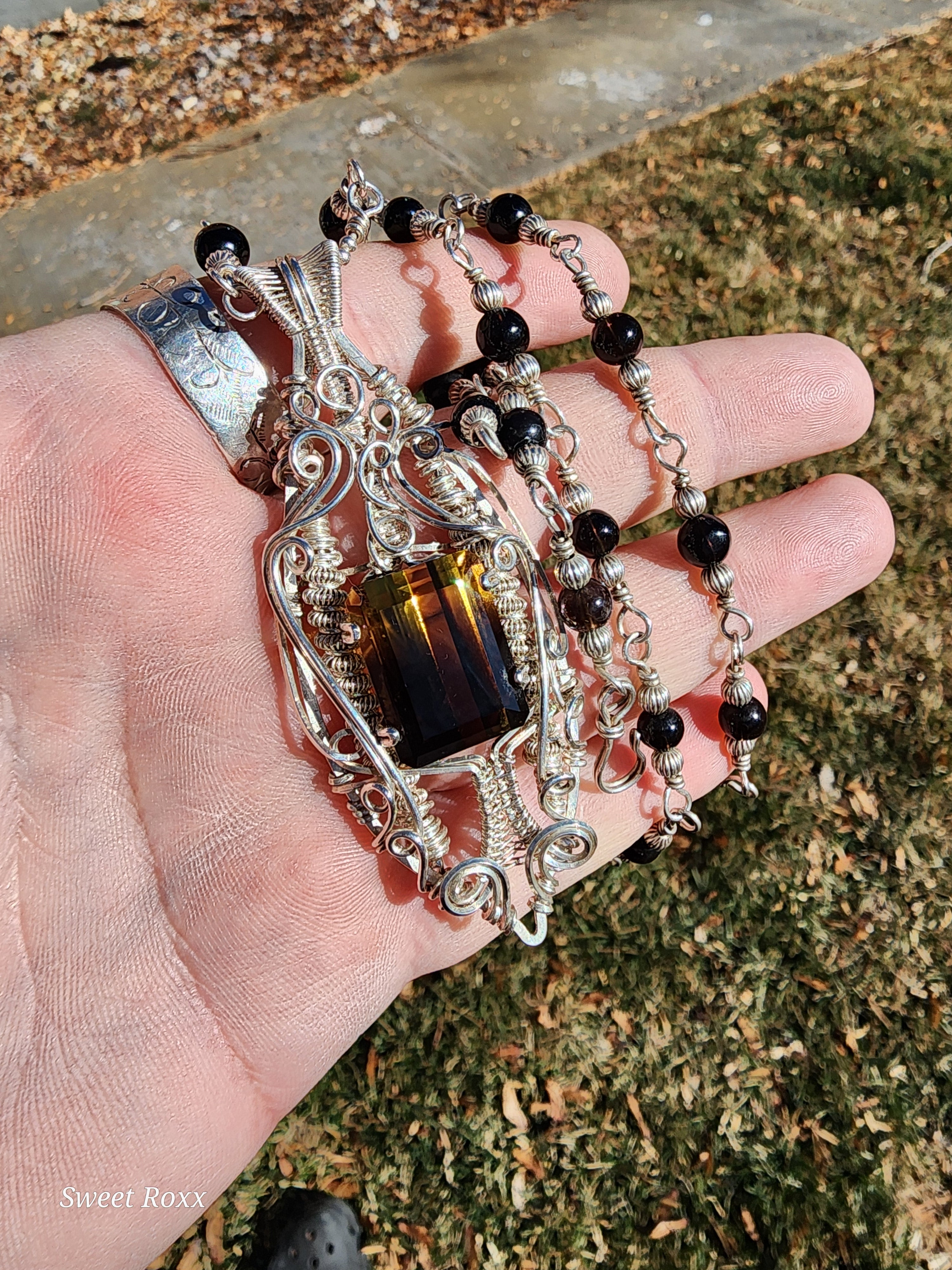 Root Beer Smokey Quartz Talisman