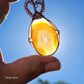 Banded Earth Agate Pendant