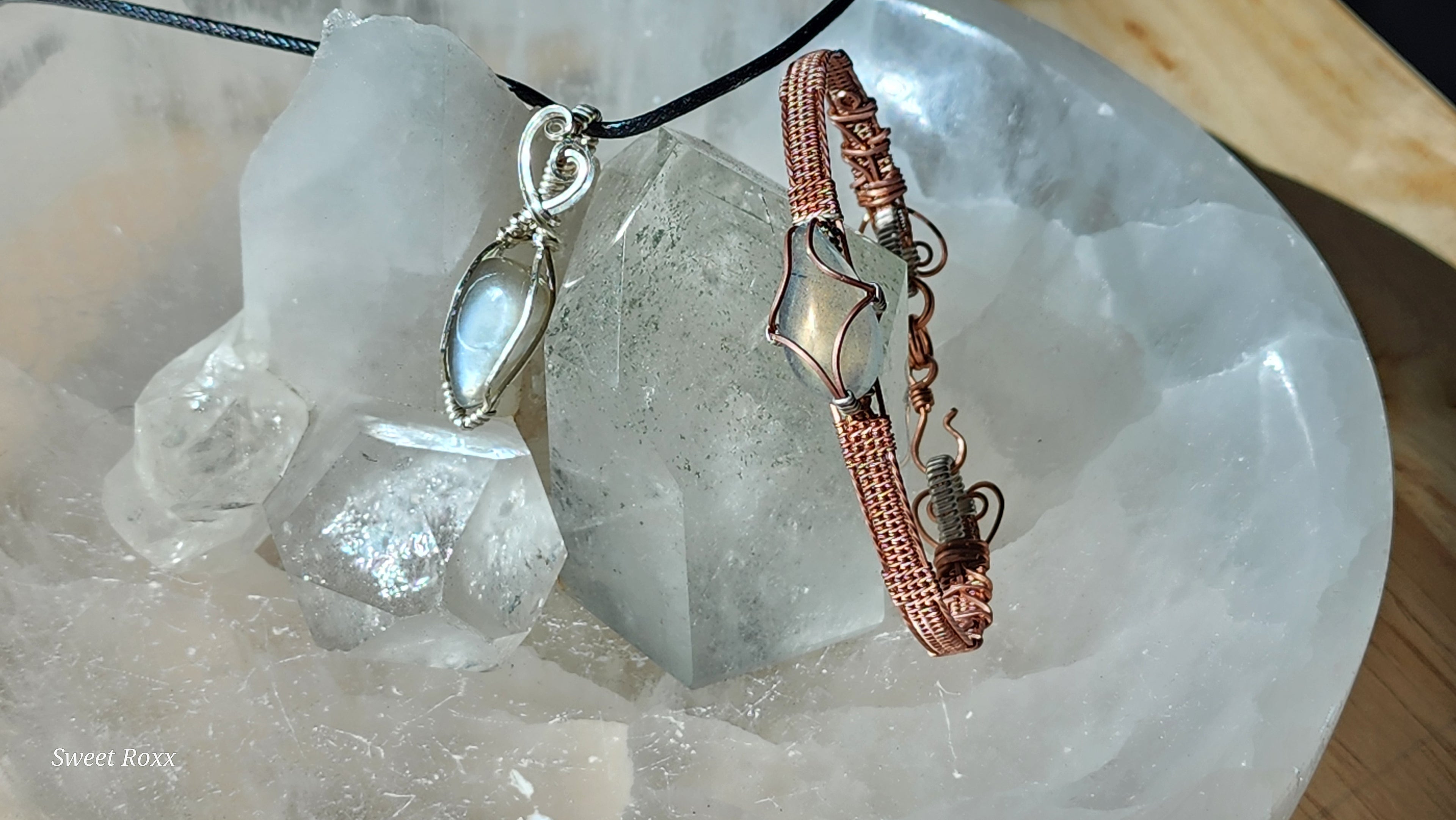 The Lemurian Resonance Pendant and Bracelet