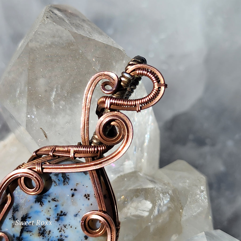 Dendritic Agate Pendant