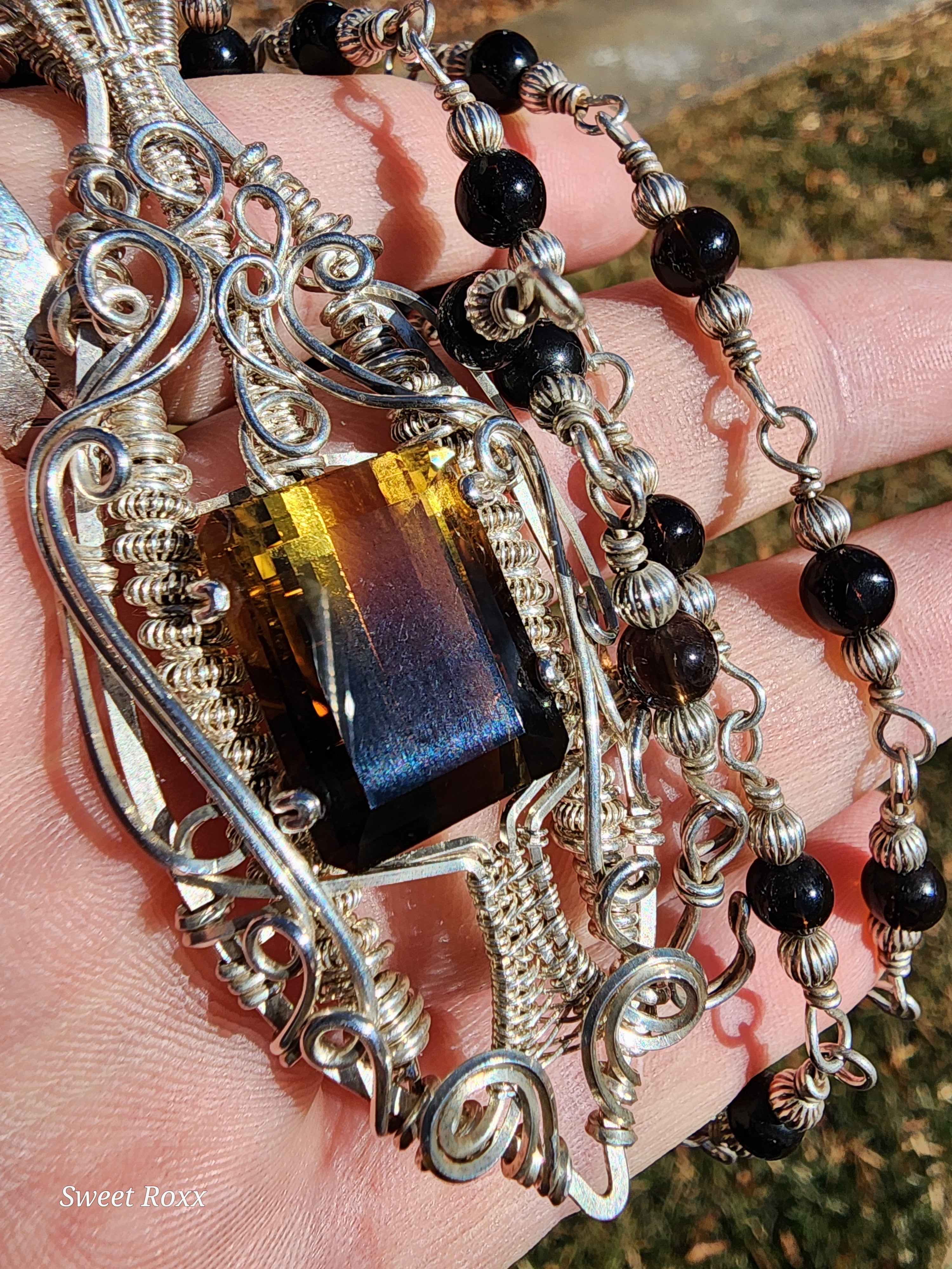 Root Beer Smokey Quartz Talisman