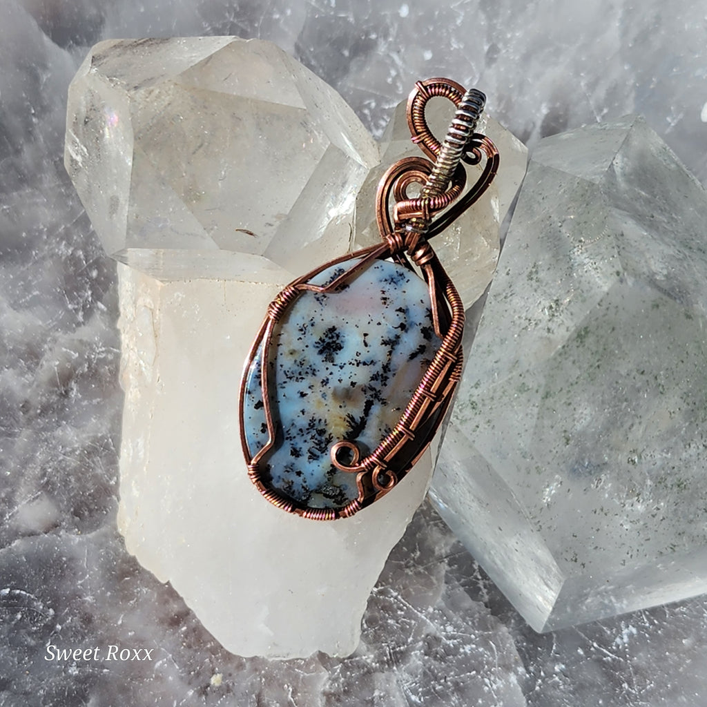 Dendritic Agate Pendant