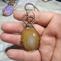 Banded Earth Agate Pendant