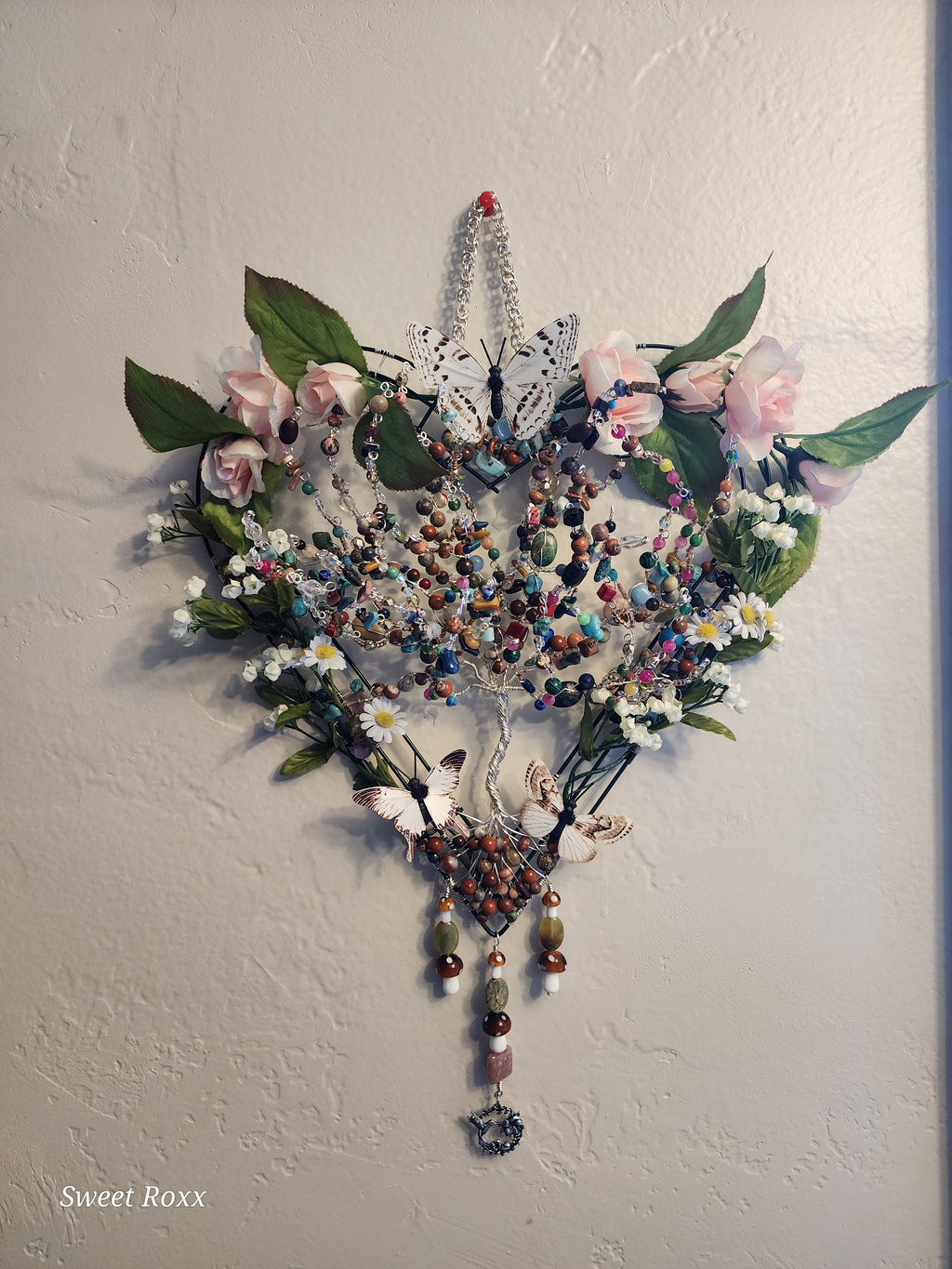 Hanging Heart Tree Charm - House Jewelry