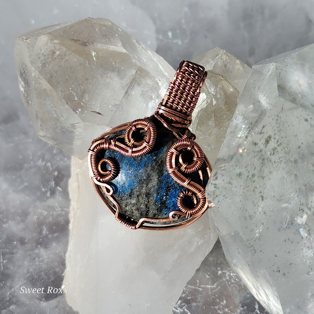 K2 Azurite Granite Pendant