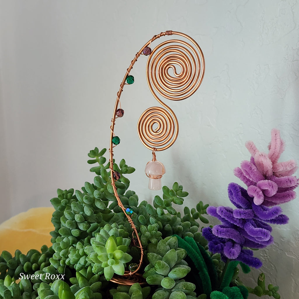 Decorative Electrocoil for Garden or Planters