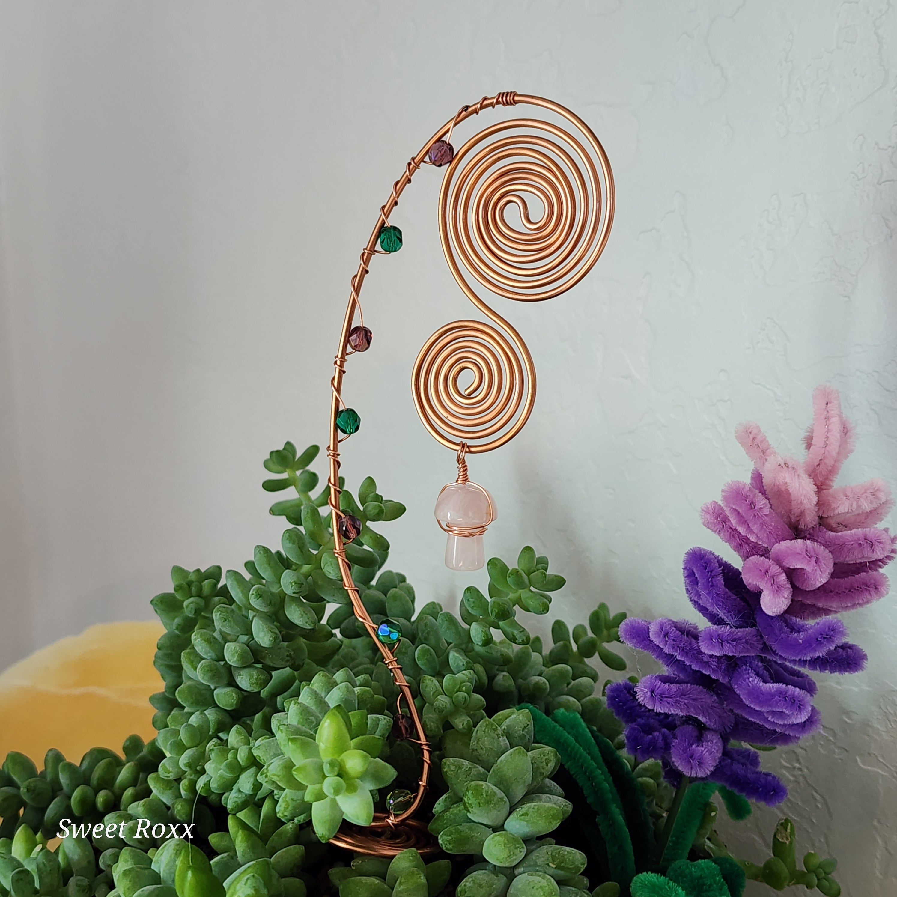 Decorative Electrocoil for Garden or Planters