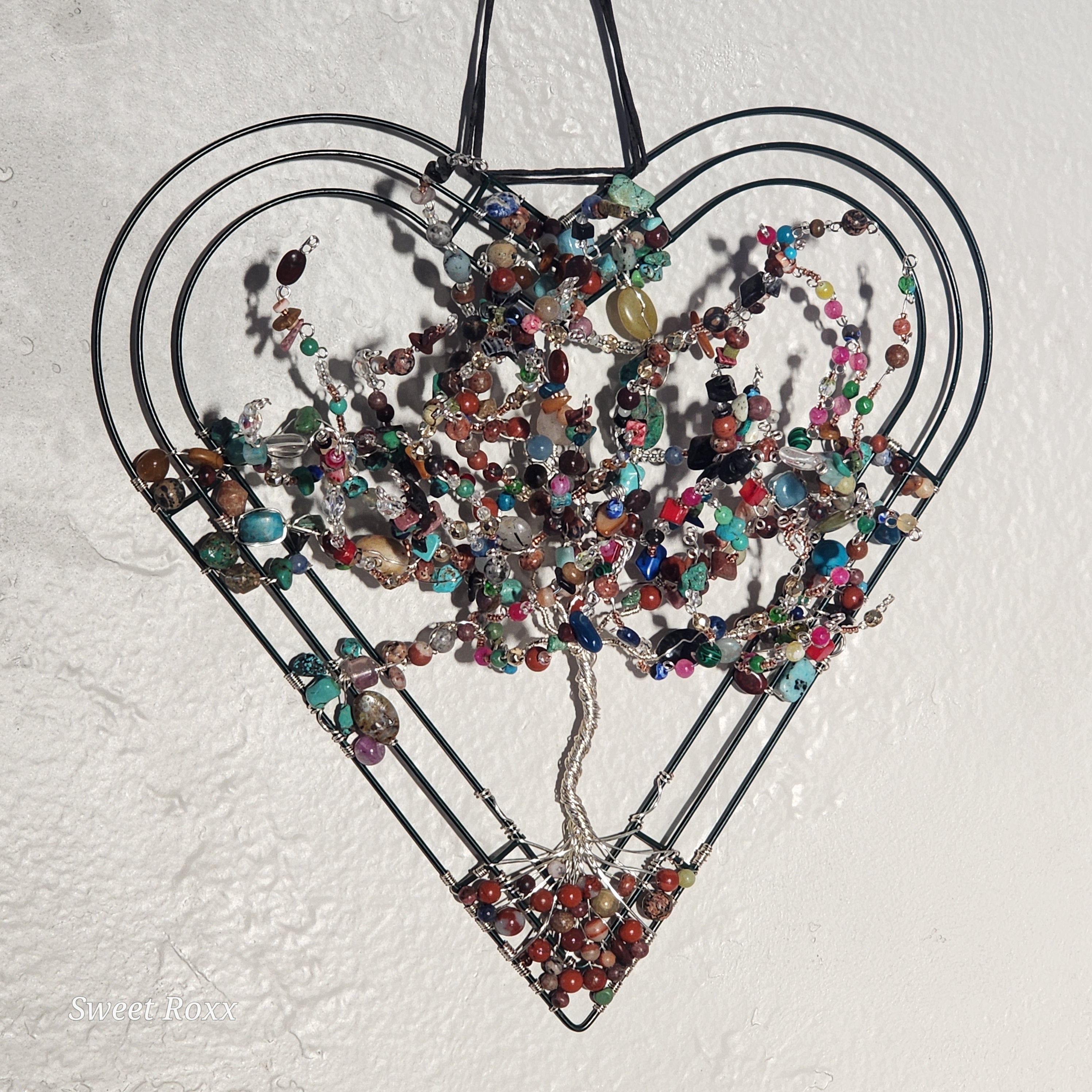 Hanging Heart Tree Charm - House Jewelry