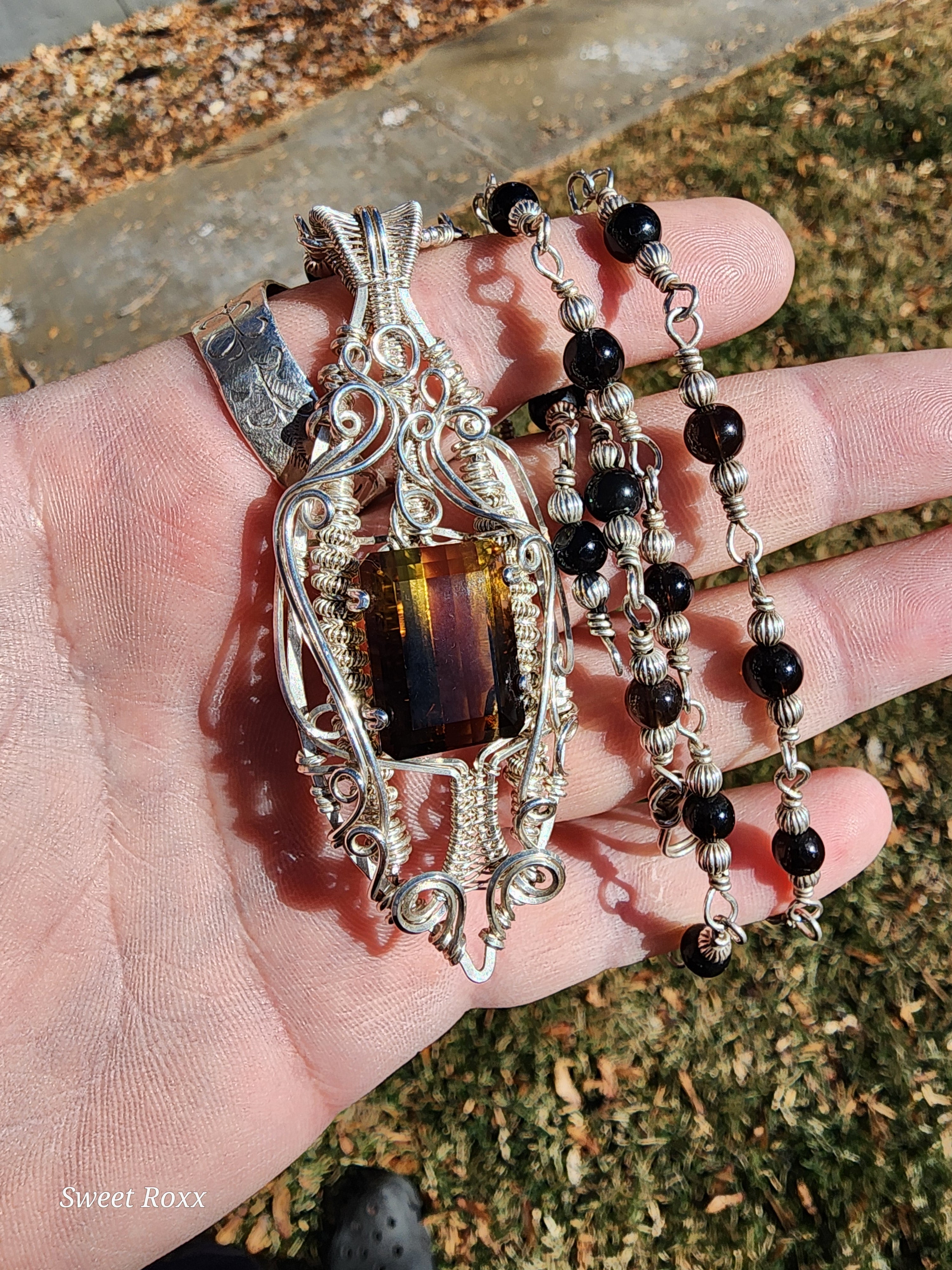 Root Beer Smokey Quartz Talisman