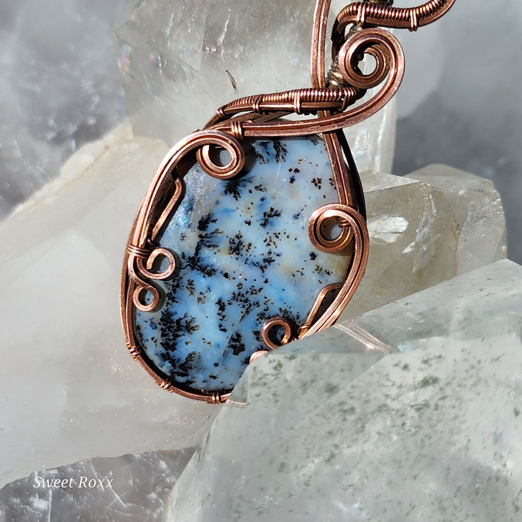 Dendritic Agate Pendant