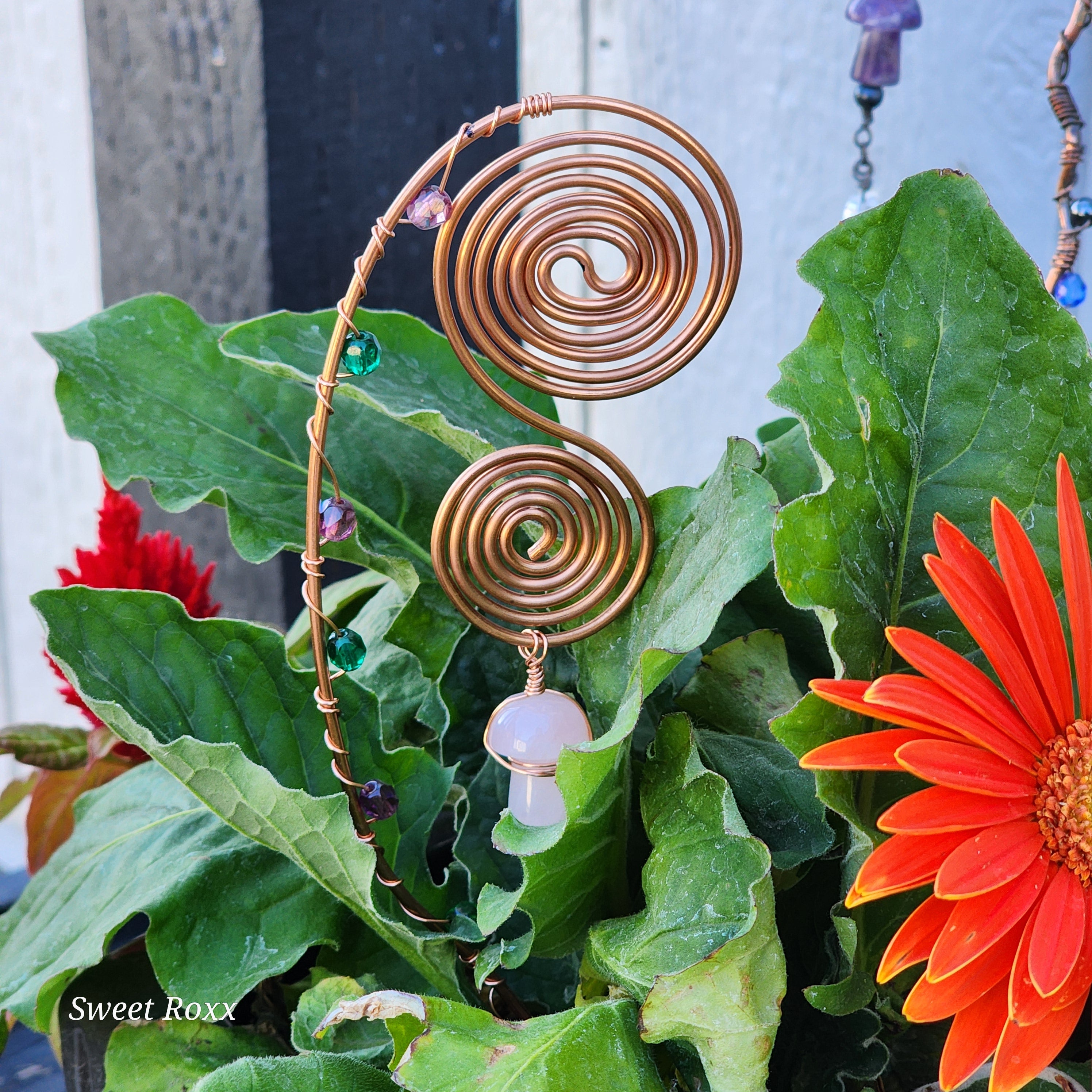 Decorative Electrocoil for Garden or Planters