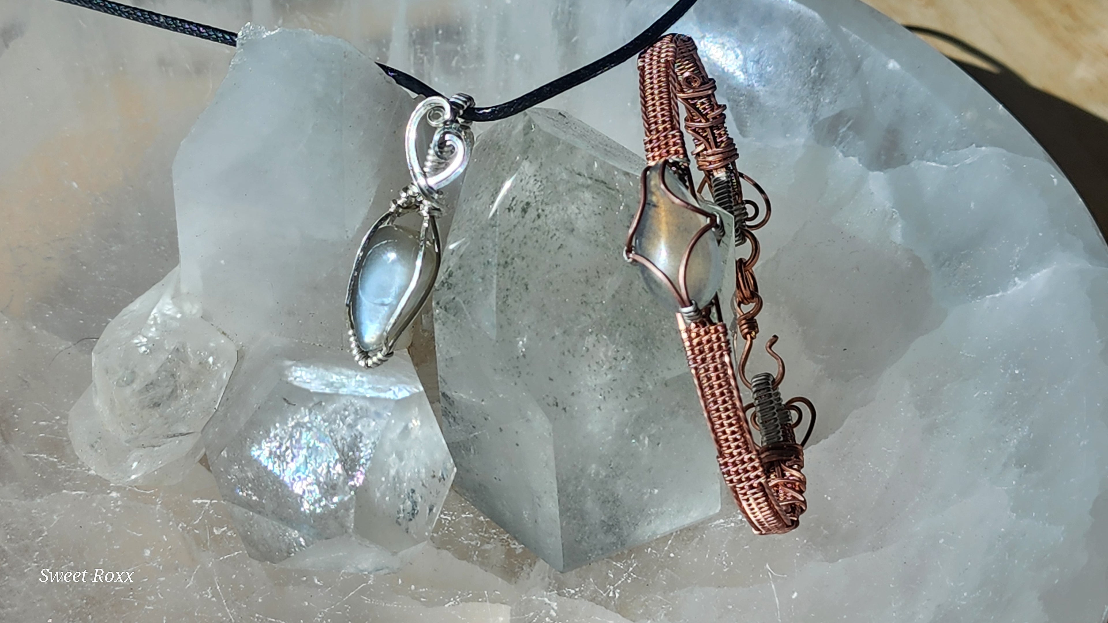 The Lemurian Resonance Pendant and Bracelet