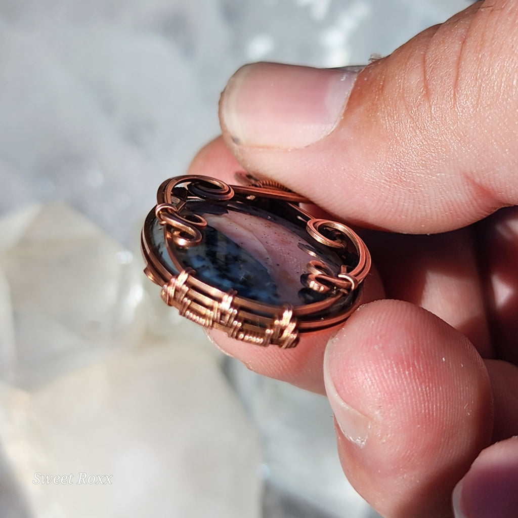 Dendritic Agate Pendant