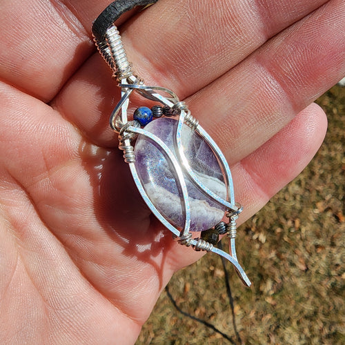 Chevron Amethyst in Sterling Silver