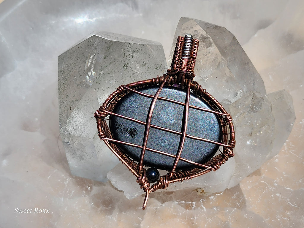 Obsidian Sovereignty Tree Talisman