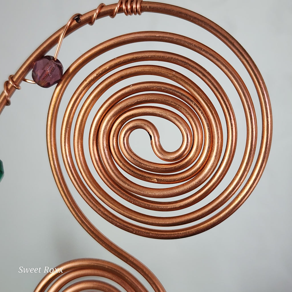 Decorative Electrocoil for Garden or Planters