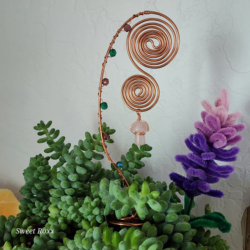 Decorative Electrocoil for Garden or Planters